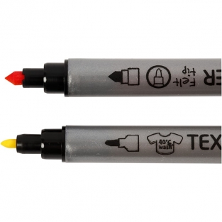 Textiel marker double Felt tip